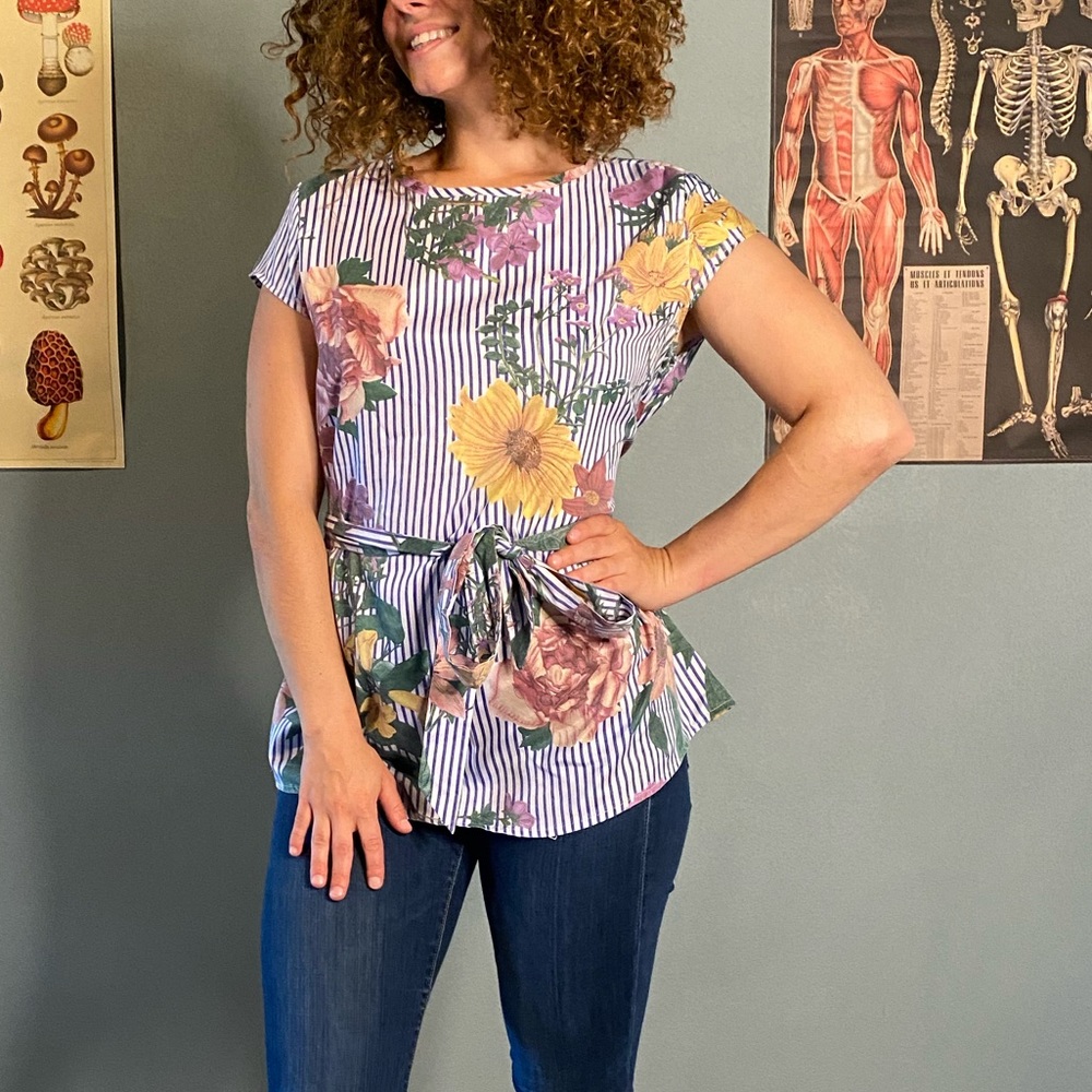 Adorable Floral Blouse